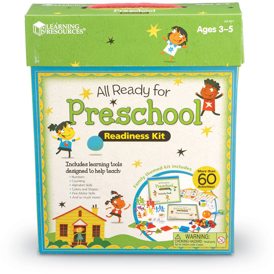 Learning Resources All Ready For Preschool Readiness Kit