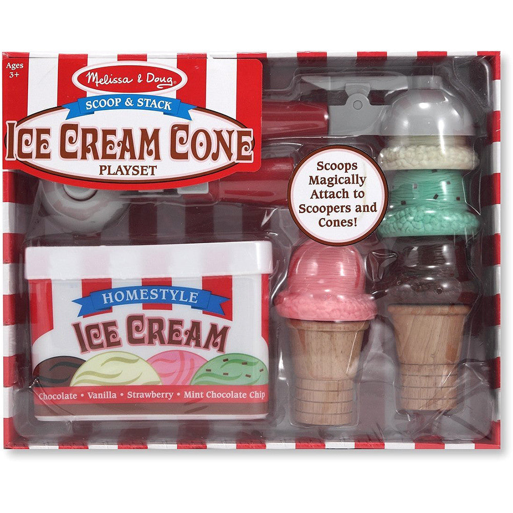 Melissa & Doug Scoot & Stack Ice Cream Set - Tadpole