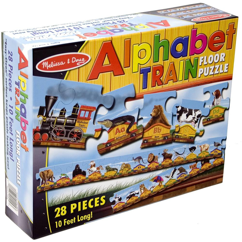 Melissa & Doug Alphabet Train Puzzle