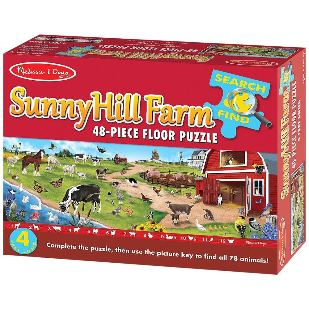 Melissa & Doug  Search & Find Puzzle Farm - Tadpole