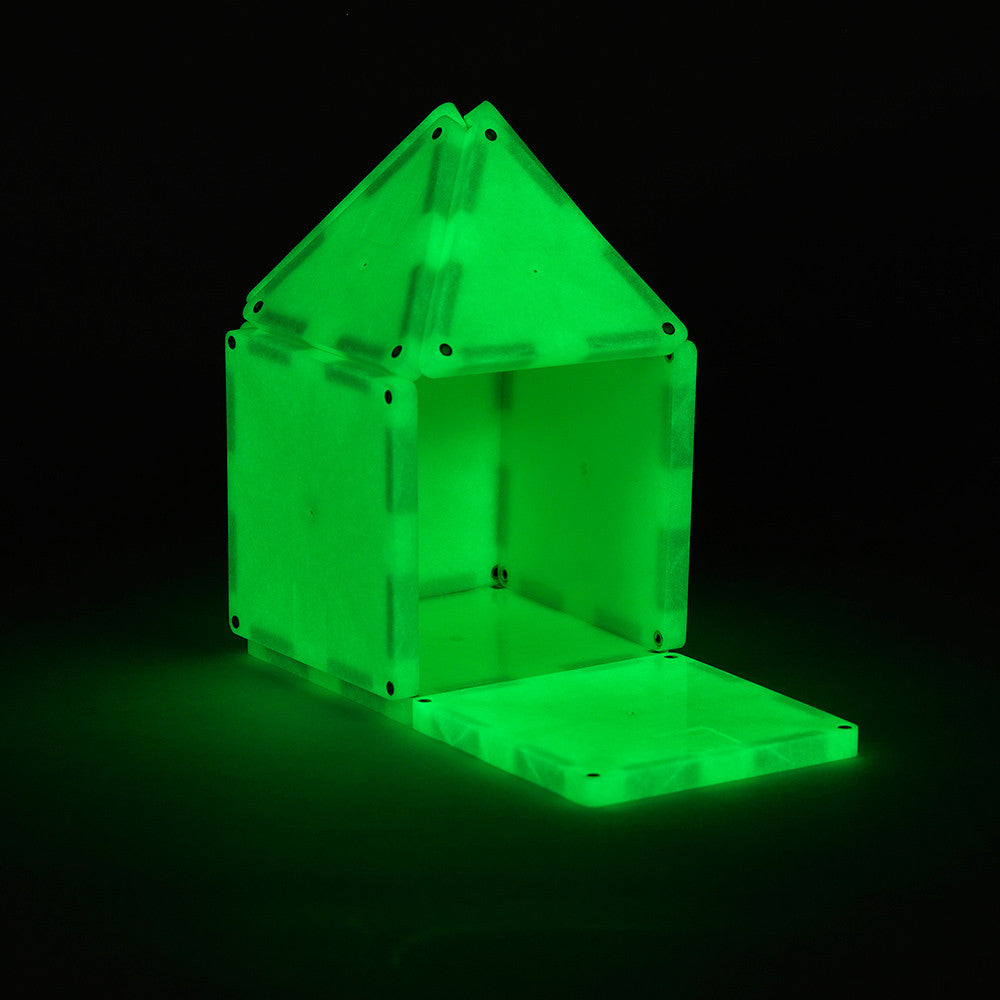 Magna-Tiles Glow 32-piece Set - Tadpole