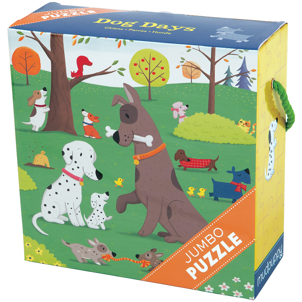 Mudpuppy Jumbo Puzzle Dog Days