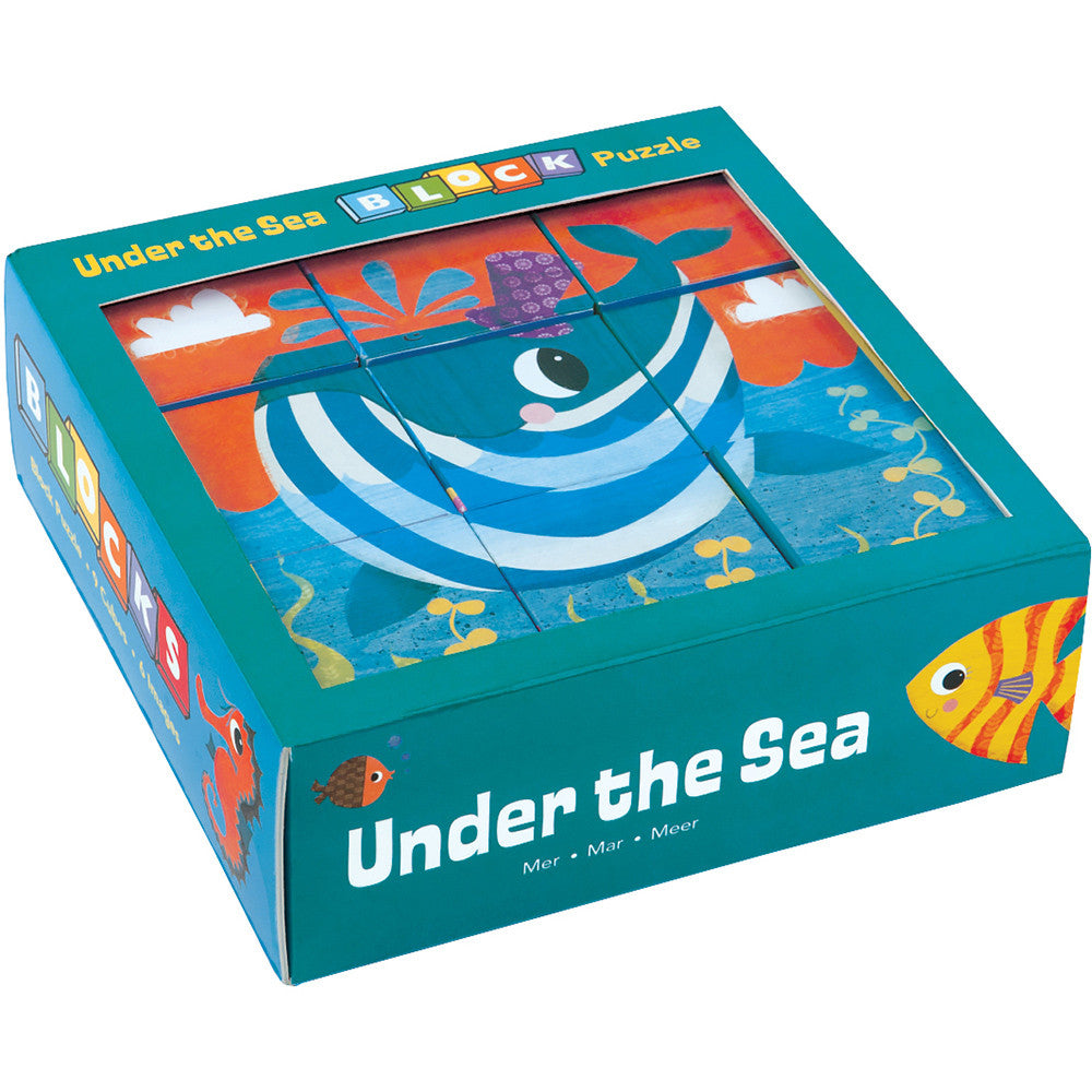 Mudpuppy Block Puzzle Under the Sea