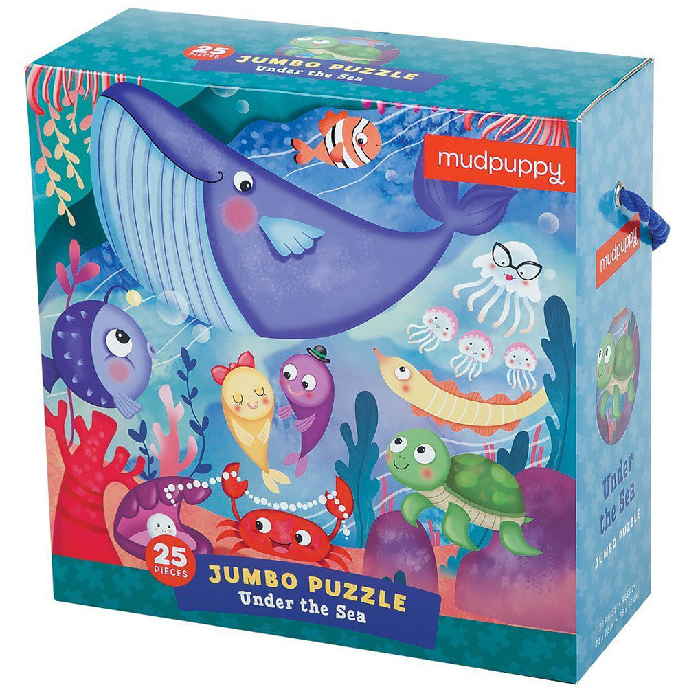 Mudpuppy Jumbo Puzzle Under the Sea