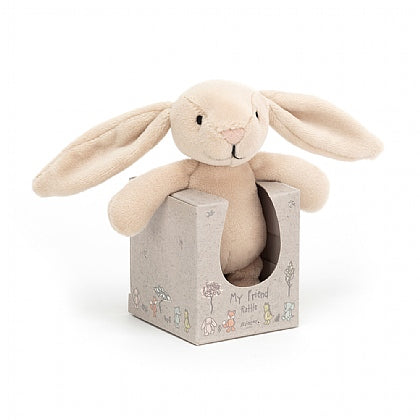 Jellycat My Friend Bunny Rattle - Tadpole