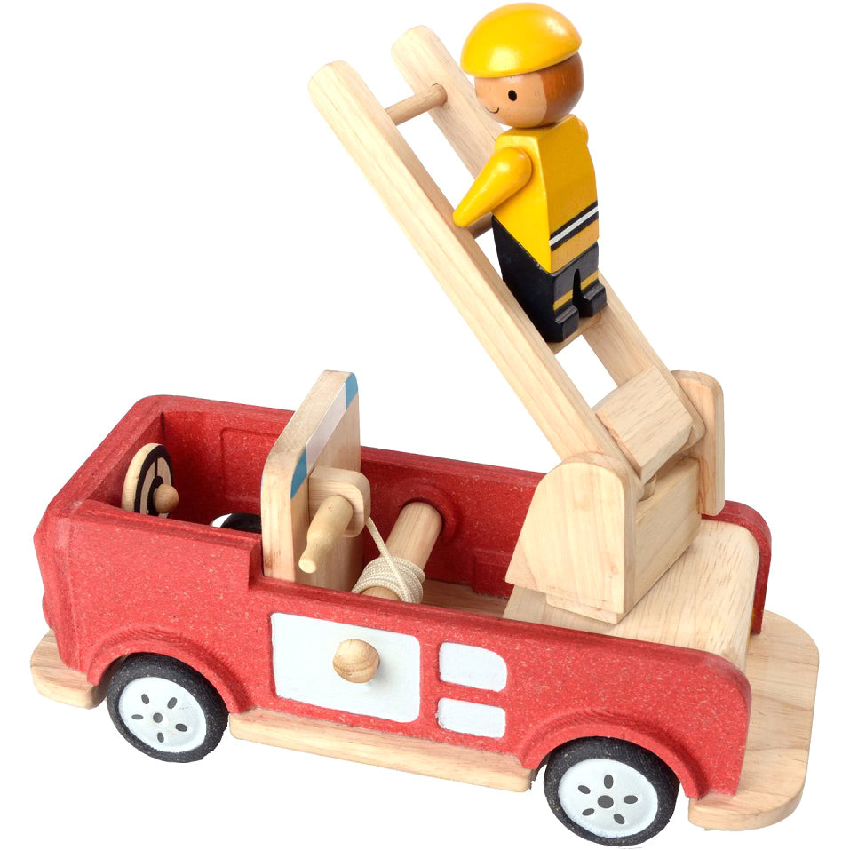 Plan Toys Fire Engine - Tadpole