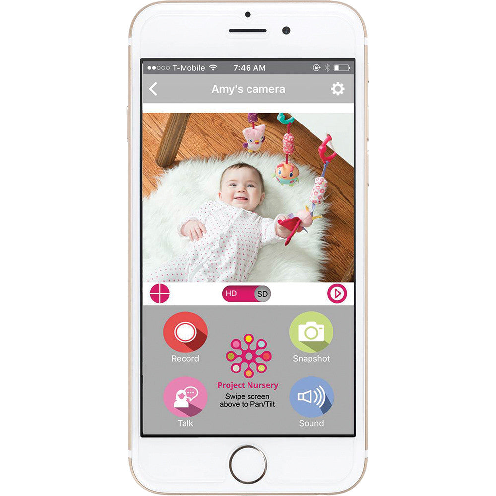 Project Nursery Wi-Fi Baby Monitor - Tadpole
