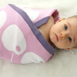 Silkberry Baby Sweater Blanket Cherry - Tadpole