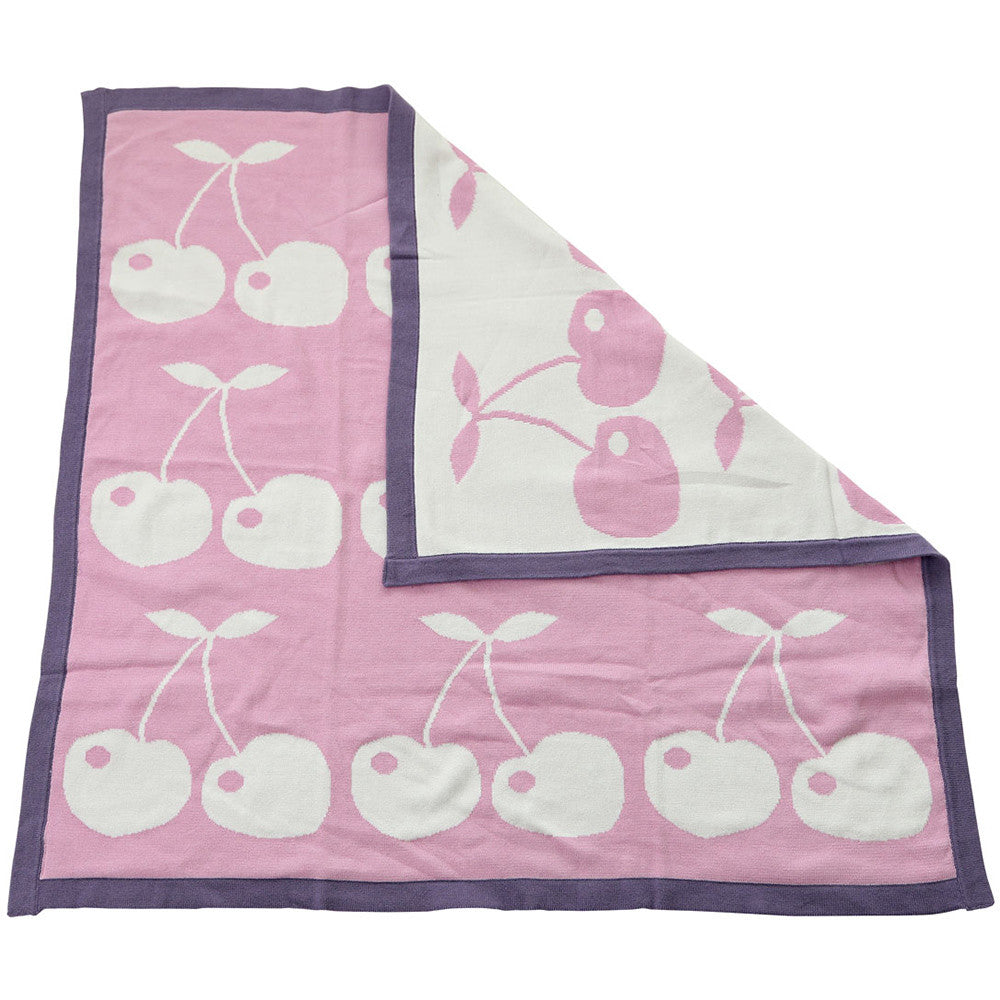 Silkberry Baby Sweater Blanket Cherry - Tadpole
