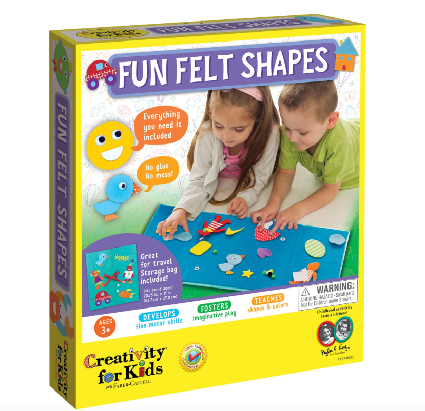 Creativity For Kids Fun Felt Shapes