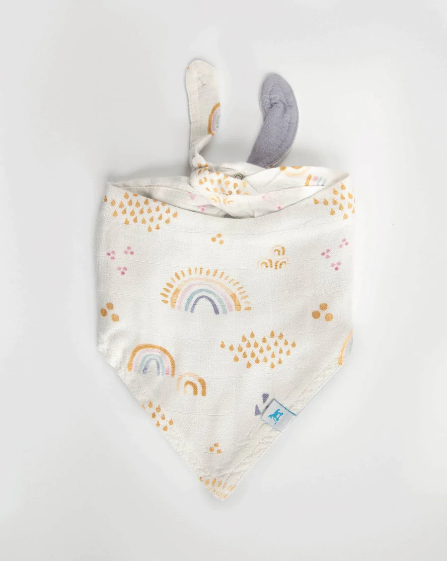 Little Unicorn Muslin Reversible Bandana Bib