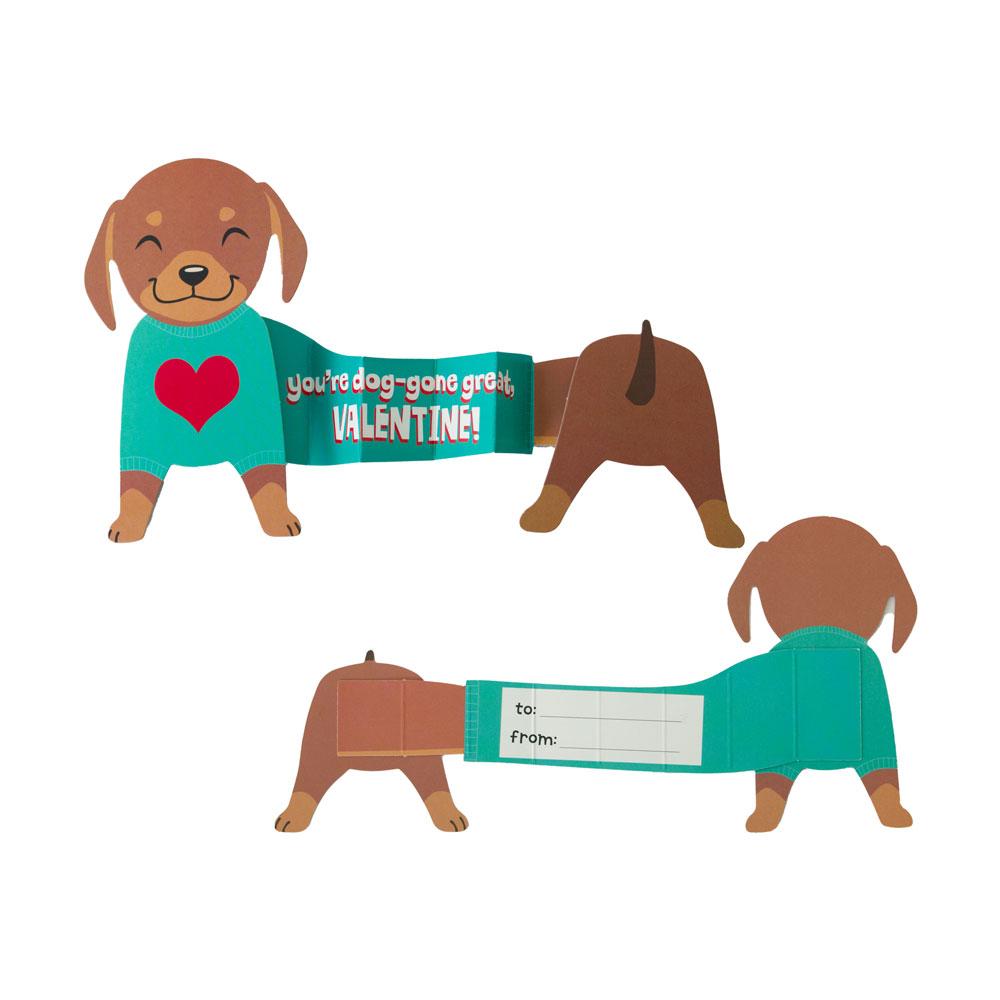 Accordion Pets Valentines - Tadpole