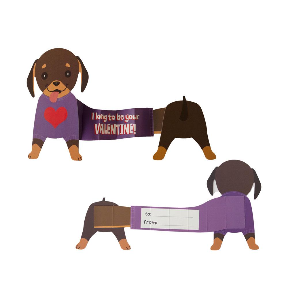 Accordion Pets Valentines - Tadpole