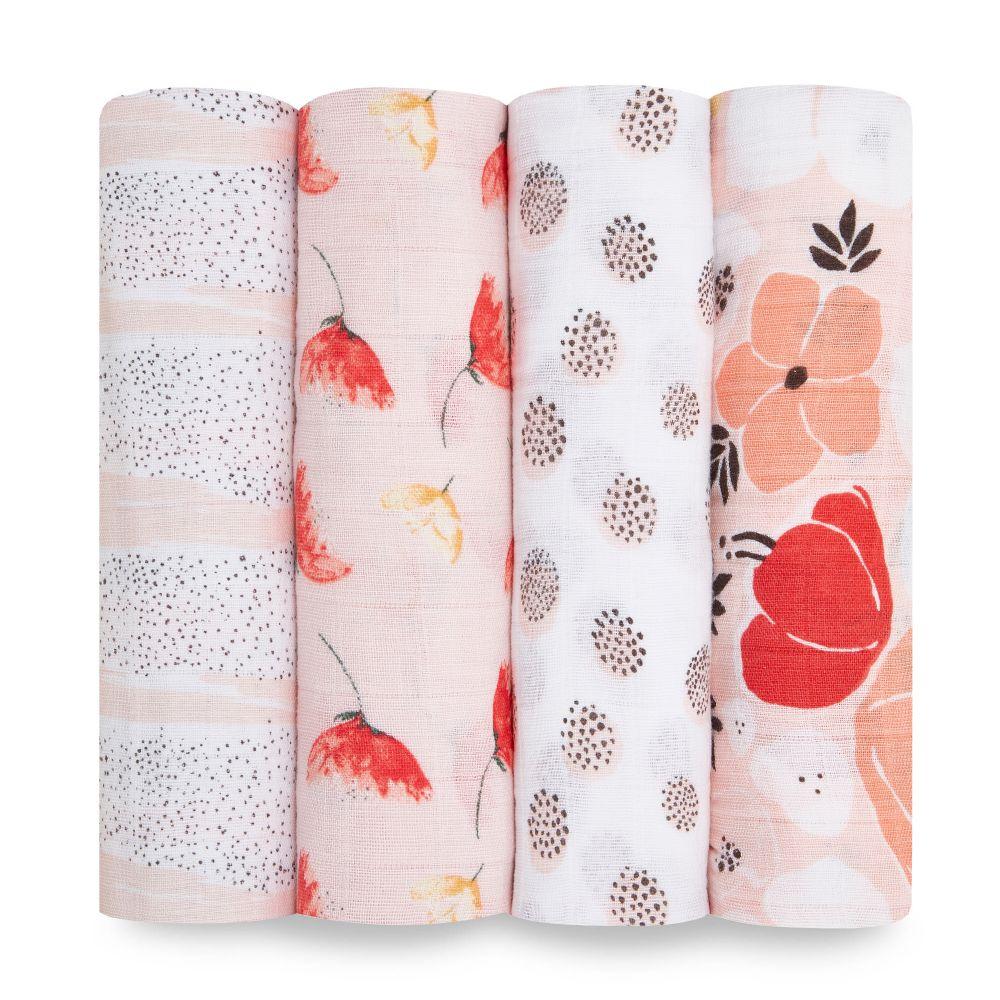 Aden + Anais Swaddle 4 - pack - Tadpole