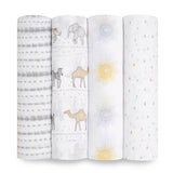 Aden + Anais Swaddle 4pk - Tadpole