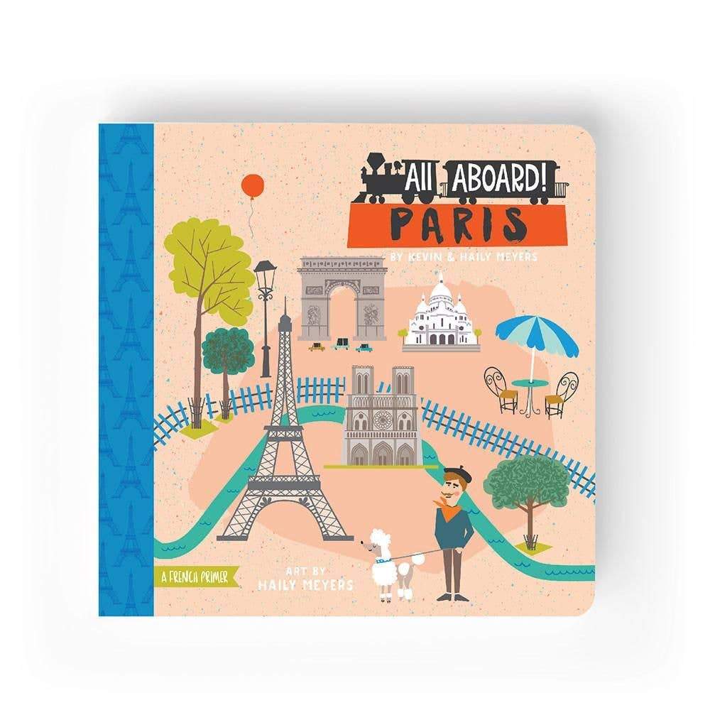 All Aboard Paris Children's Book - Tadpole