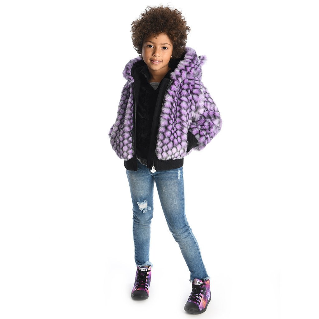 Appaman Luna Hoodie Jacket Amethyst - Tadpole
