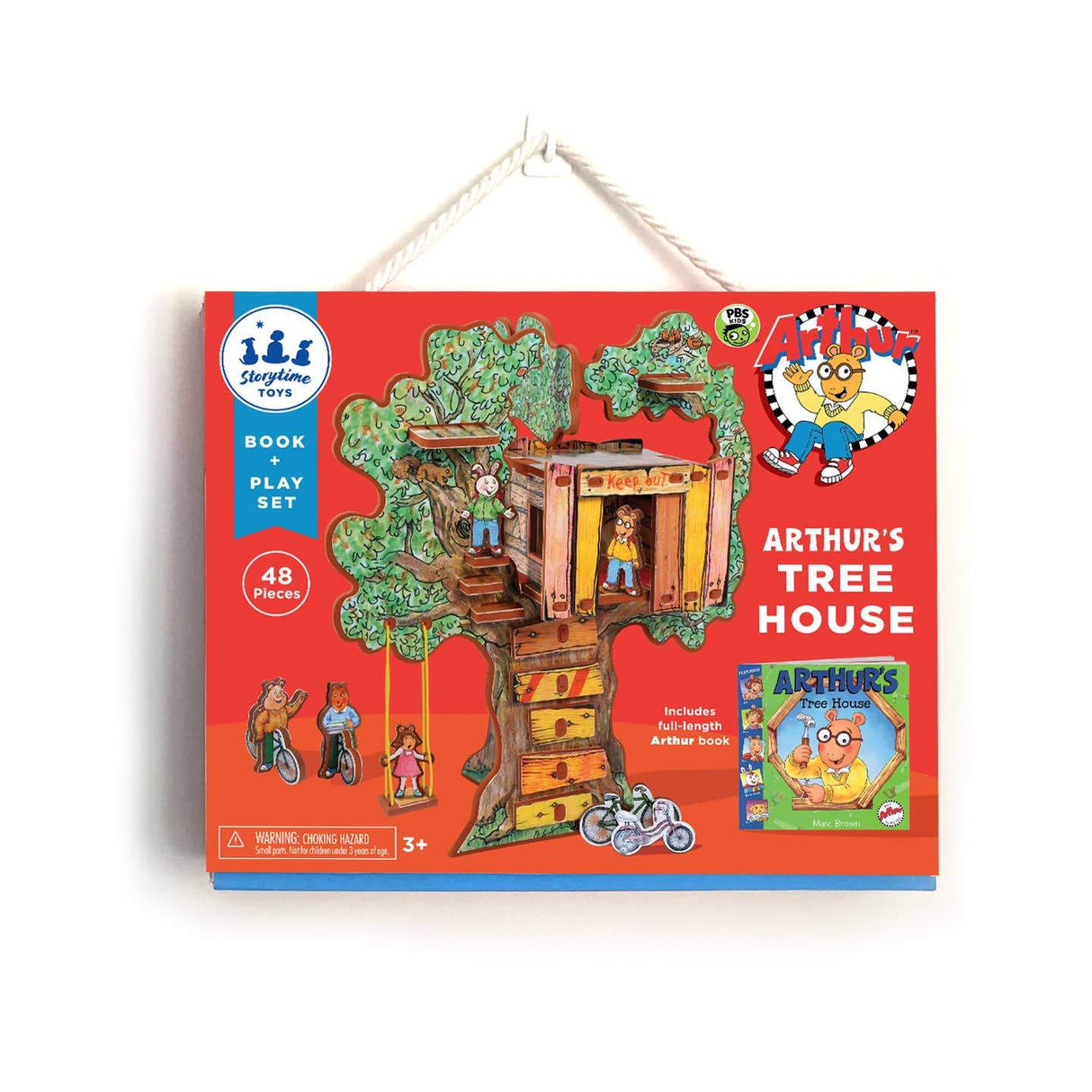 Arthur's Tree House Book and Play Set - Tadpole