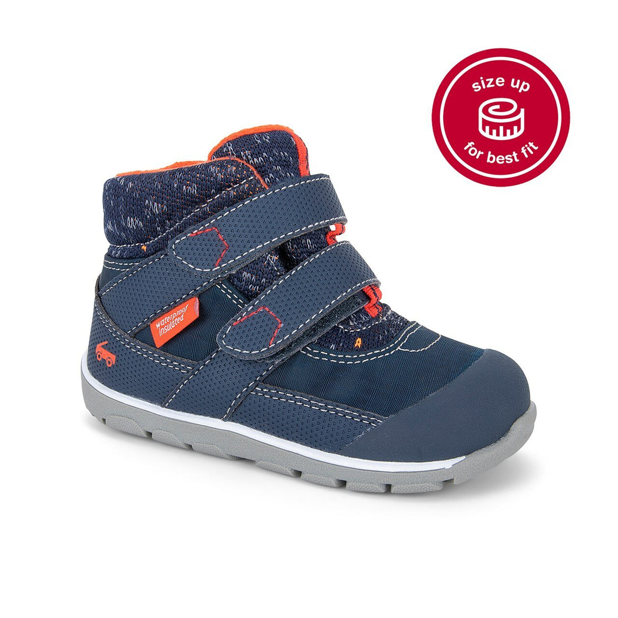Atlas Waterproof/Insulated Navy/Red - Tadpole