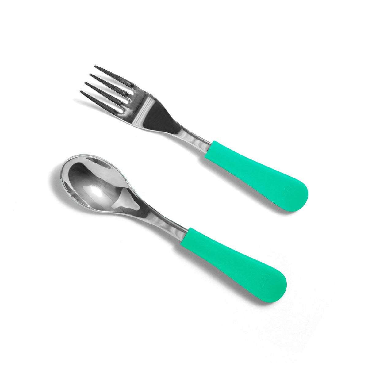 Avanchy Stainless Steel Baby Forks & Spoon, 2 Pack