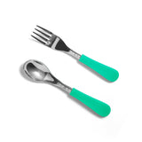 Avanchy Stainless Steel Baby Forks & Spoon, 2 Pack - Tadpole