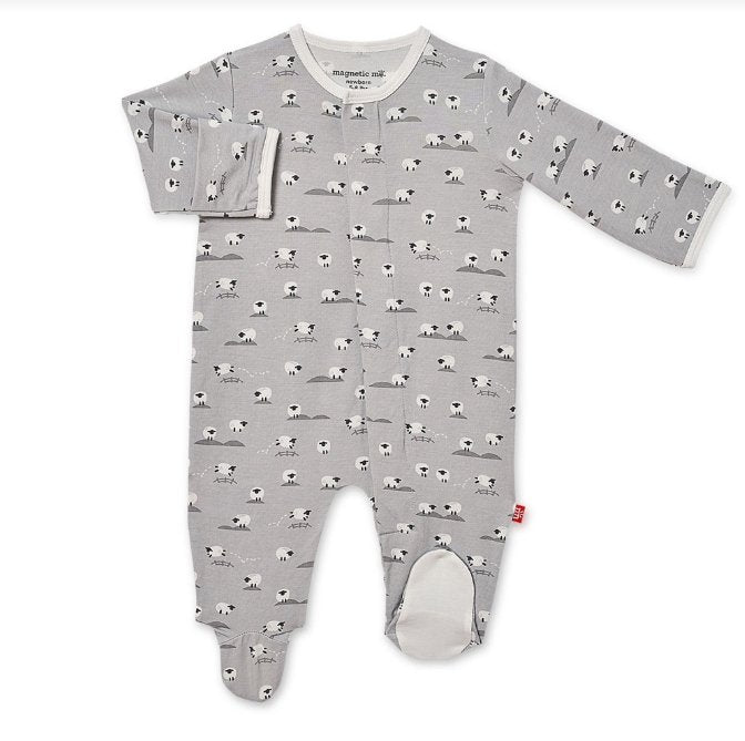 Baa Baa Baby Modal Magnetic Footie