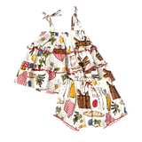 Baby Girls Garden 2-Piece Set - Parisian Picnic - Tadpole