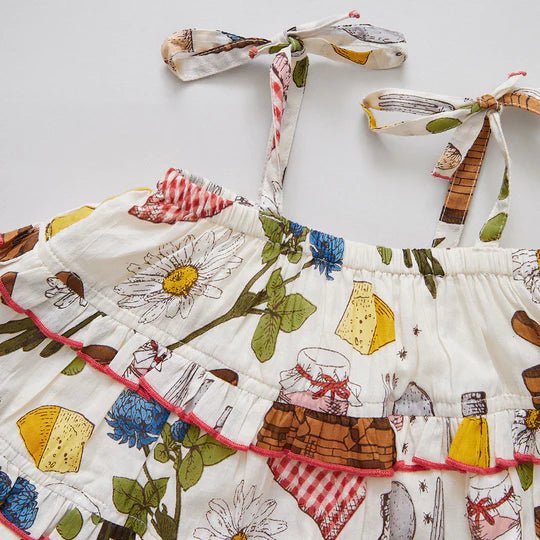 Baby Girls Garden 2-Piece Set - Parisian Picnic - Tadpole