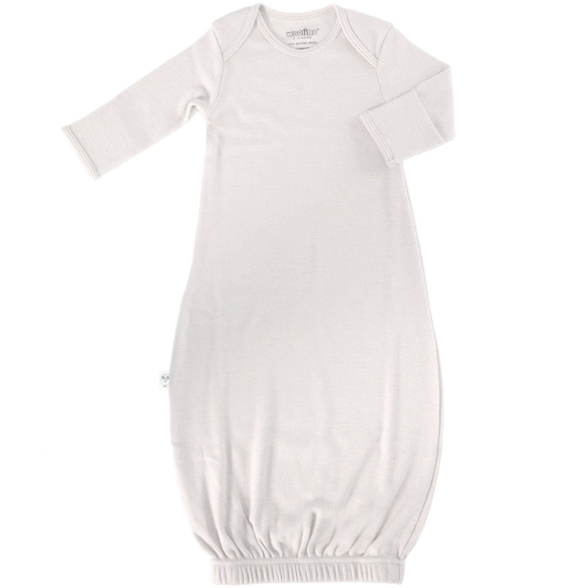 Baby Gown Merino Wool