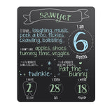 Baby Highlights Photo Sharing Chalkboard - Tadpole