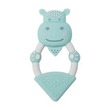 Baby Stocking Filler Chewy Hippo Animal Textured Teether - Tadpole
