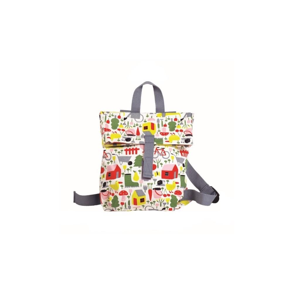 Backpack Mini-Messenger Farm Print - Tadpole