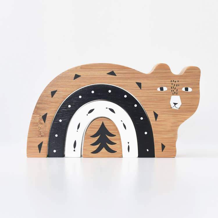 Bamboo Nesting Bear - Tadpole