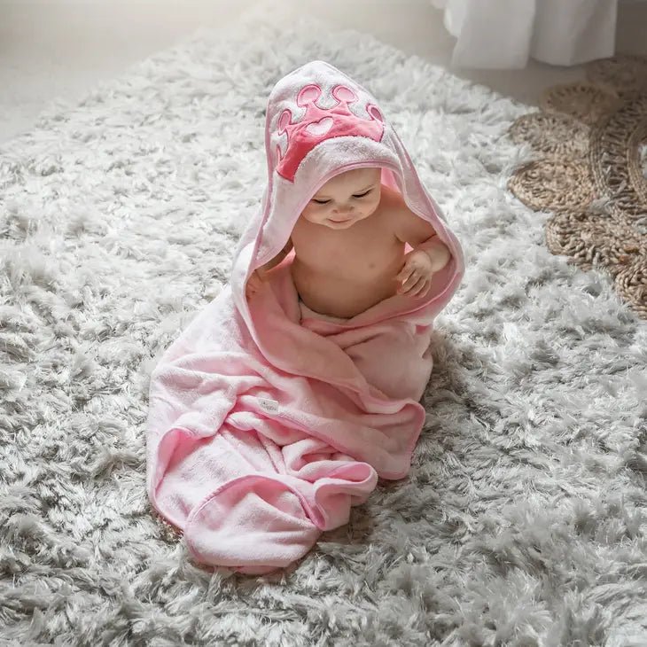 Bamboo Princess Hooded Towel - Tadpole