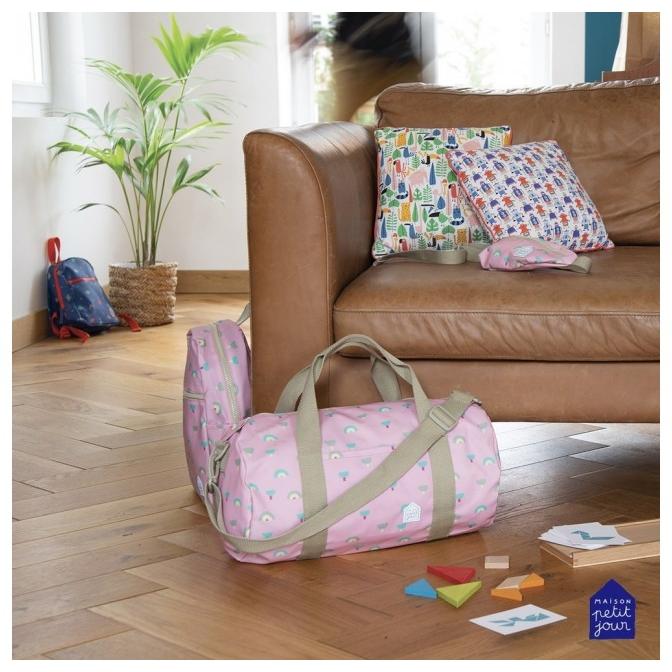 Barrel Bag Rainbow Print - Tadpole