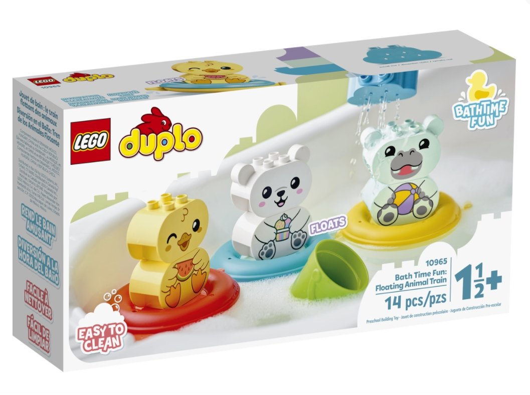 Bath Time Fun: Floating Animal Island - Tadpole
