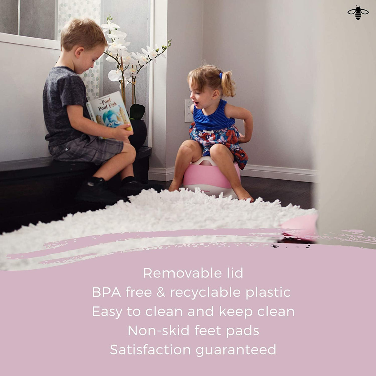 Be Mindful Moby Potty Training Chair - Tadpole