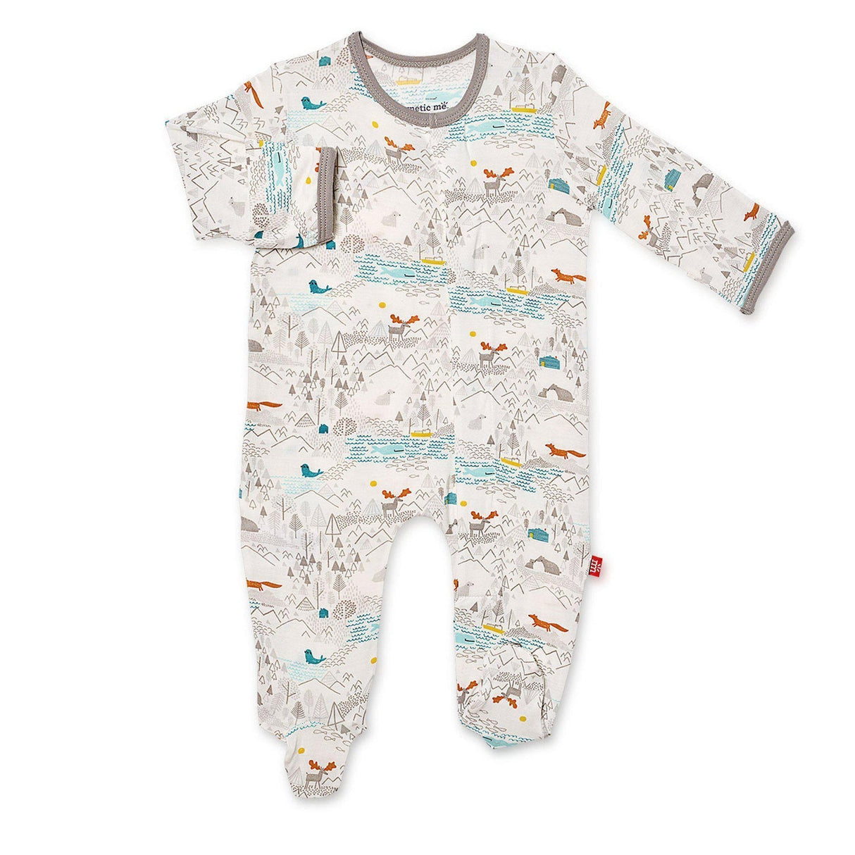 Big Sky Modal Magnetic Footie - Tadpole
