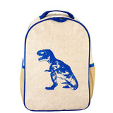 Blue Dino Toddler Backpack - Tadpole
