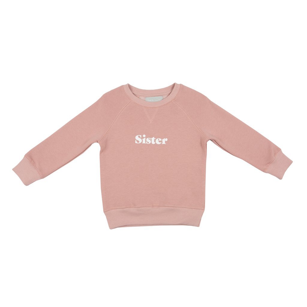 Bob & Blossom Faded Blush Sister Sweatshirt - Tadpole