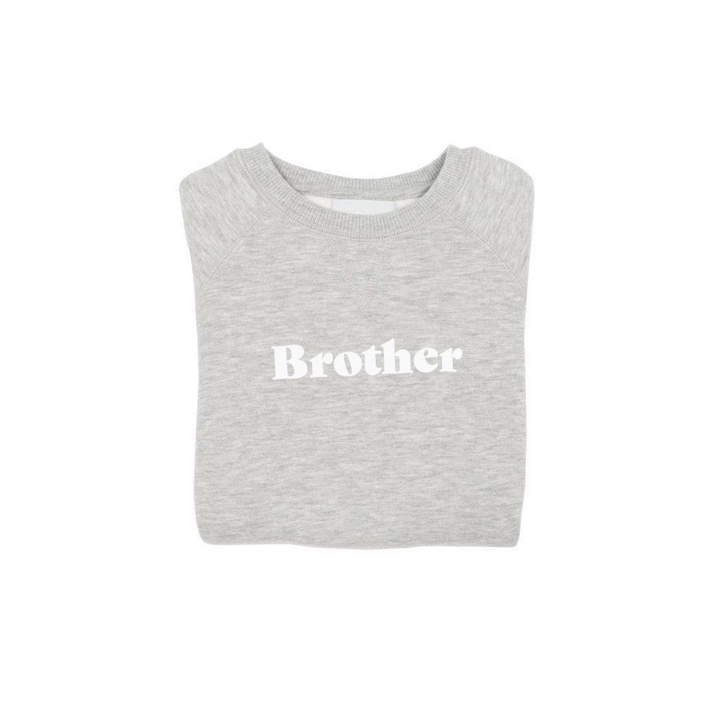 Bob & Blossom Grey Marl Brother Sweatshirt - Tadpole