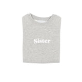Bob & Blossom Grey Marl Sister Sweatshirt - Tadpole