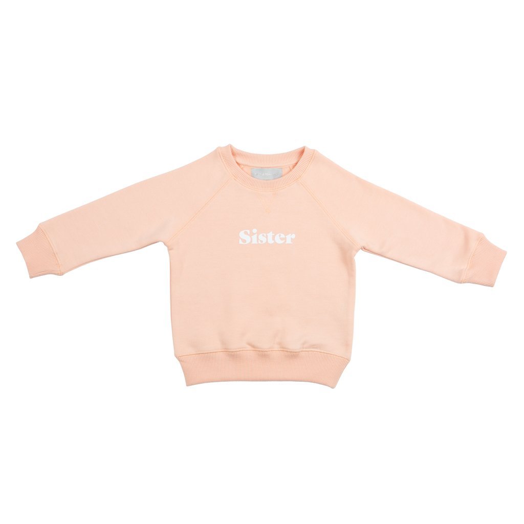 Bob & Blossom Peach Sister Sweatshirt - Tadpole