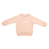 Bob & Blossom Peach Sister Sweatshirt - Tadpole