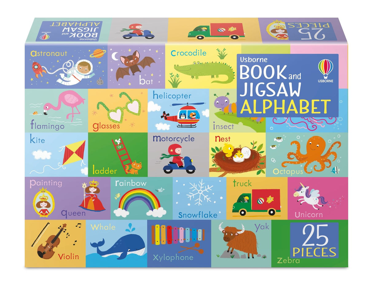 Book and Jigsaw Alphabet - Tadpole