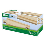 Brio Short Straight Tracks - Tadpole