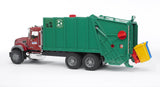 Bruder MACK Granite Garbage Truck ( Ruby Red-Green) - Tadpole