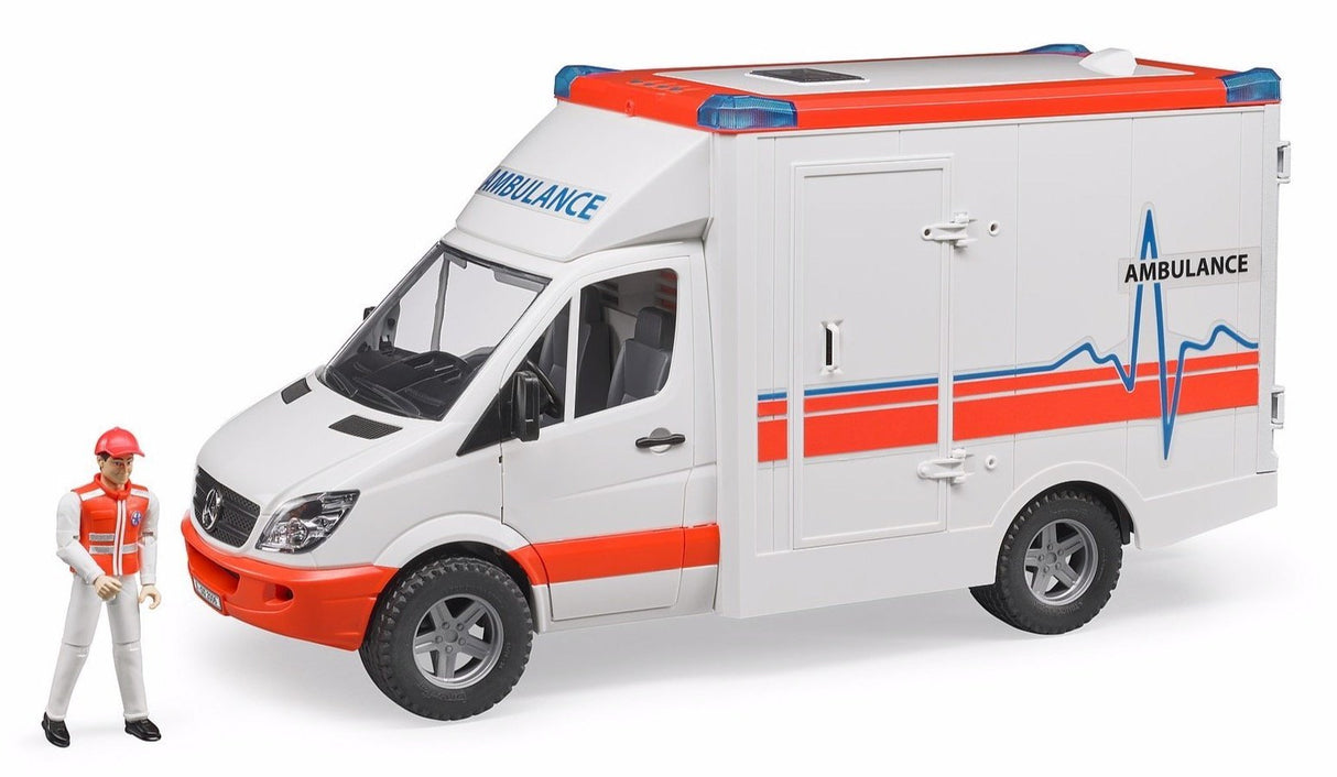 Bruder MB Sprinter Ambulance with driver - Tadpole