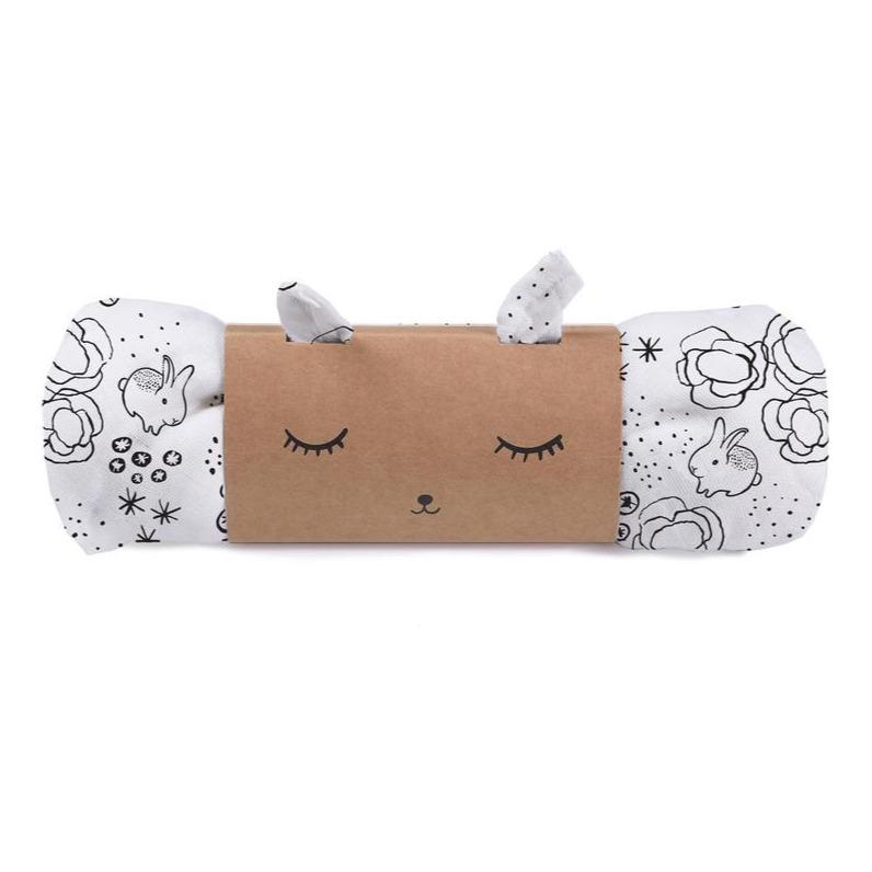 Bunnies Muslin Swaddle - Tadpole