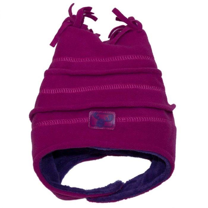 CaliKids Fleece Hat Fuchsia - Tadpole